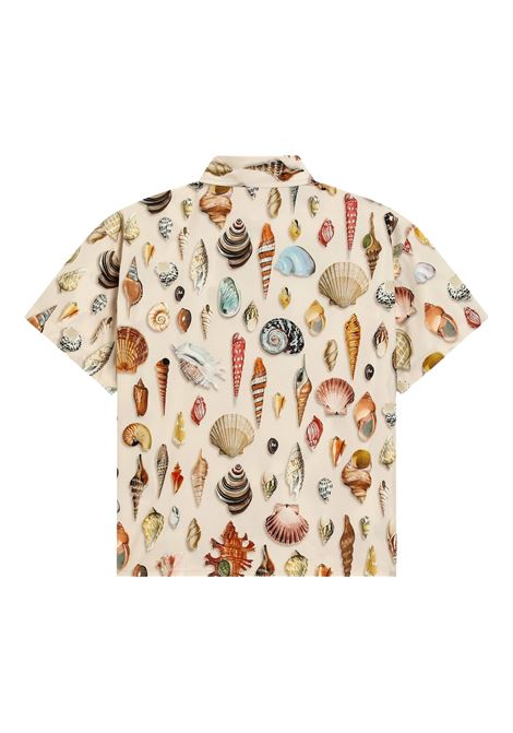 Hawaiian Shirt with Shell Print DOLCE & GABBANA KIDS | L44S52-HS5TSHK5PI